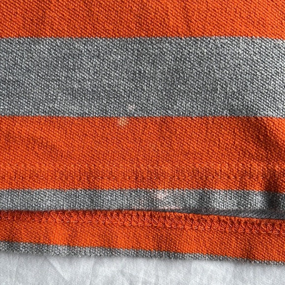 Children’s Place Boy’s Orange & Gray Polo Size: Boy’s 7/8 - Picture 4 of 6